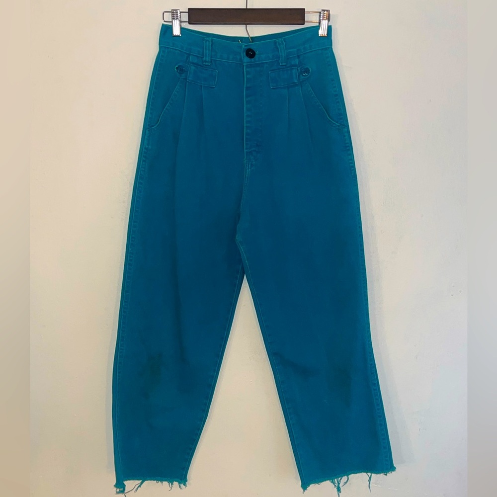 Vintage High Waisted Teal Wranglers
